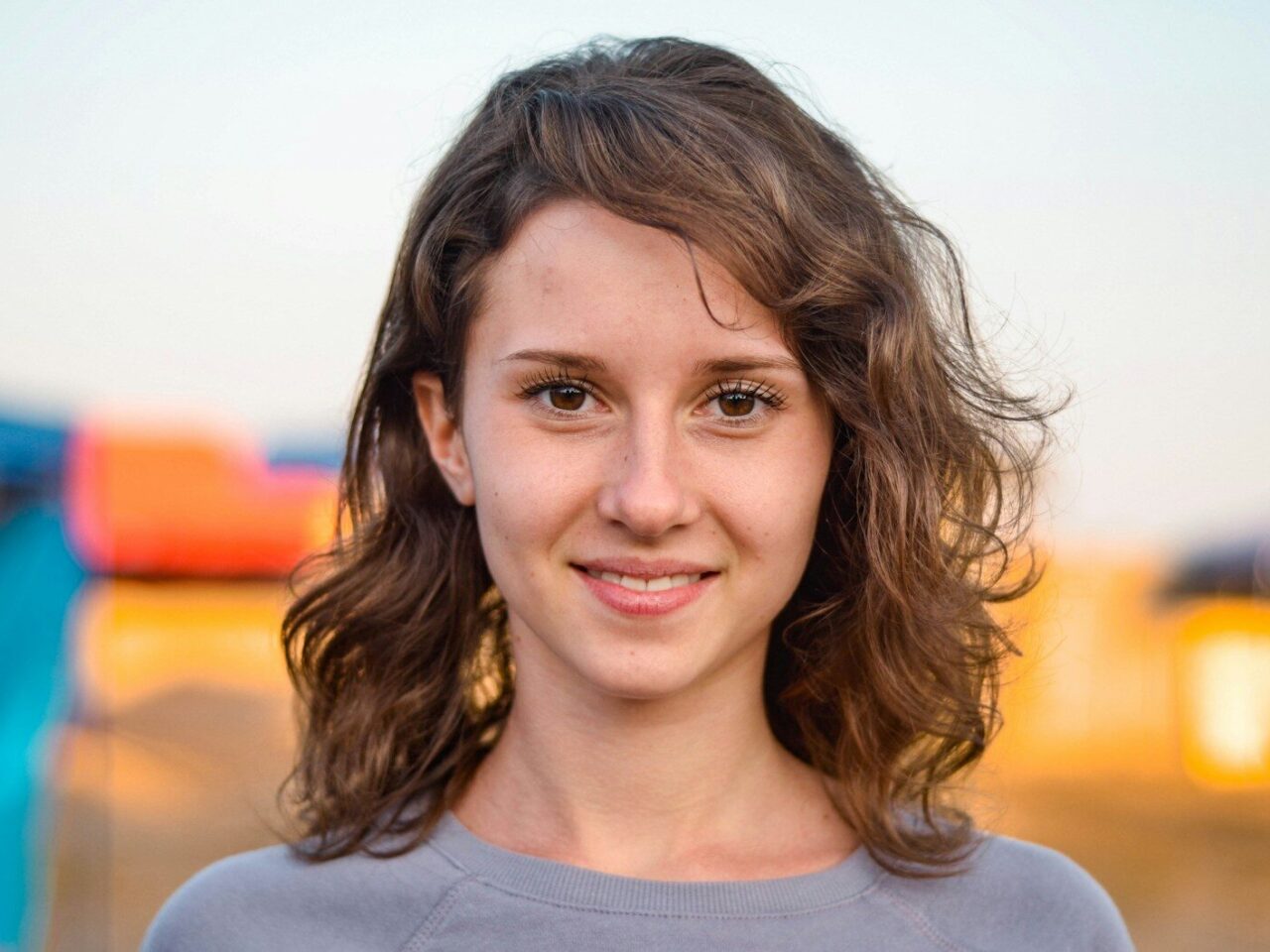 women smiling close-up photography